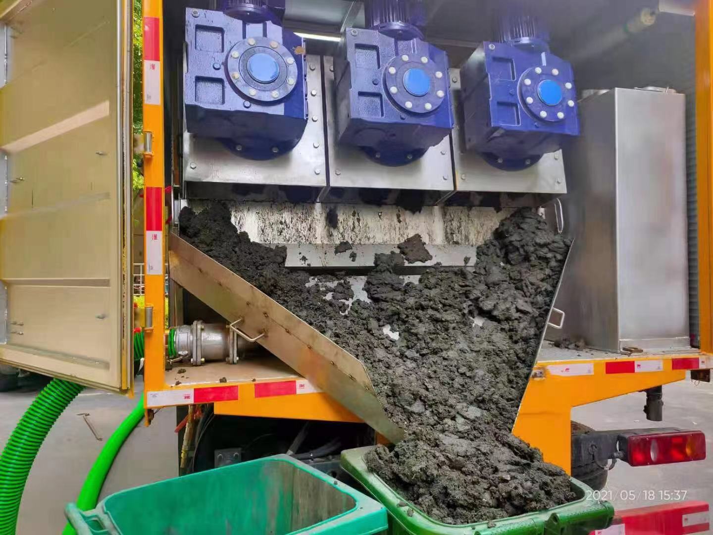 巧家化粪池清掏城市维护站-泥浆净化干湿分离处理